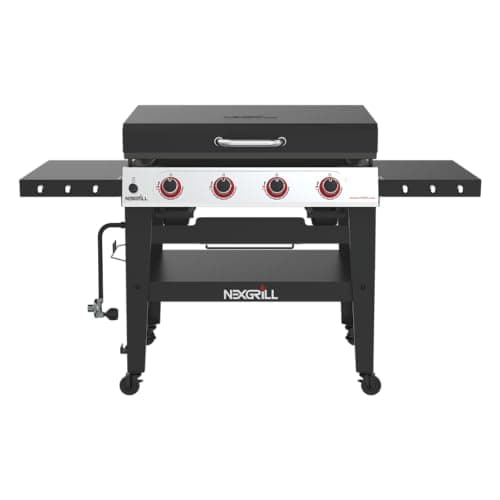 Nexgrill Daytona 720-1058A 4-Burner Propane Griddle with Lid
