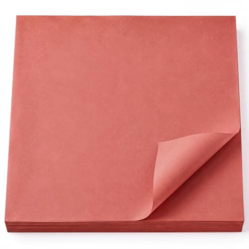 Harloon Precut Pink Butcher Paper Sheets, 18 x 18 in, 200-pack