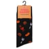 Char Chimney Pick Funny Grilling Socks for Men (One Size)