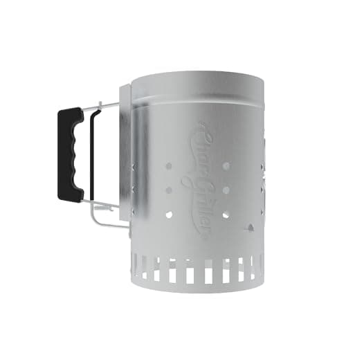 Char-Griller Chimney Starter with Quick-Release Trigger