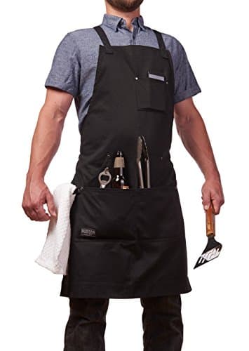 Hudson Durable Goods Cross-Back Cotton Grilling Apron