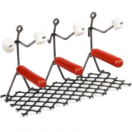 Gute Three-Man Stick Figure Hot Dog Roaster
