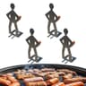 natalieenati Stand-Man Hot Dog Holders (4-Pack)