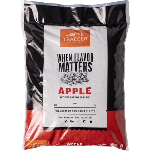 Traeger Apple Hardwood Pellets, 18 lb (PEL403)