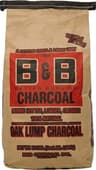 B&B Charcoal Oak Lump Charcoal, 10 lb