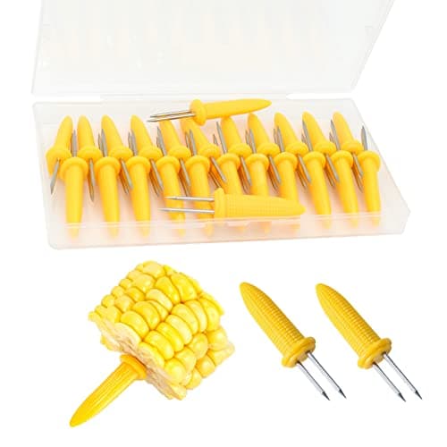 Char Chimney Pick Stainless Corn Holders (24-Pack)