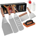 ROMANTICIST 8-Piece Professional Griddle Accessories Kit