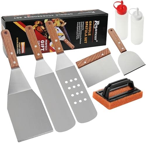 ROMANTICIST 8-Piece Professional Griddle Accessories Kit