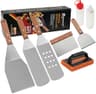 ROMANTICIST 8-Piece Professional Griddle Accessories Kit