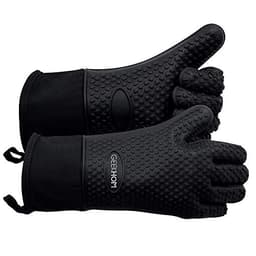 GEEKHOM Silicone Waterproof Grilling Gloves