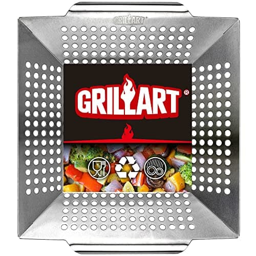 GRILLART Heavy-Duty Large Grill Basket