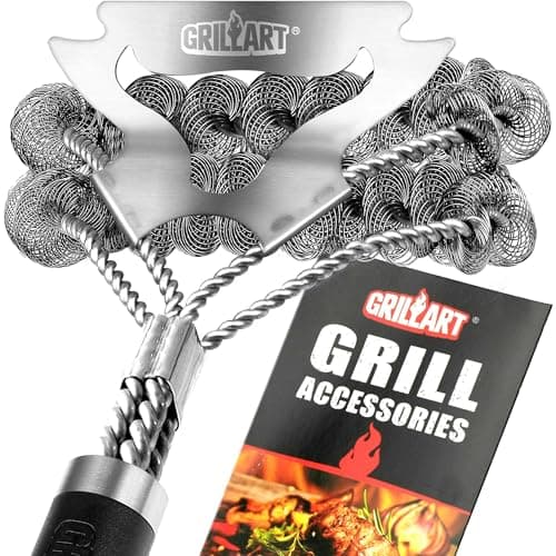 GRILLART Bristle-Free 18-Inch Grill Brush