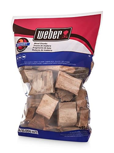 Weber Hickory Wood Chunks, 4 lb