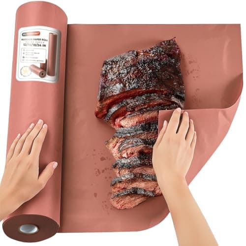PH PERKHOMY Pink Butcher Paper Roll, 18 in x 100 ft
