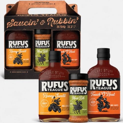 Rufus Teague Saucin' & Rubbin' 3-Pack Gift Tote