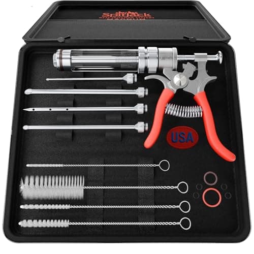 SpitJack Magnum MJ106 Marinade Injector, 4 Needles
