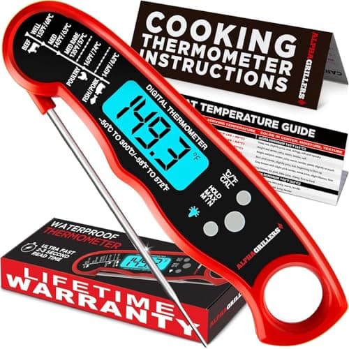 Alpha Grillers Digital Instant-Read Meat Thermometer