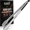 Eddeas 17-Inch Extra-Long 600°F Grill Tongs